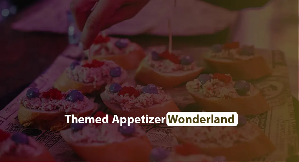 Appetizer menu