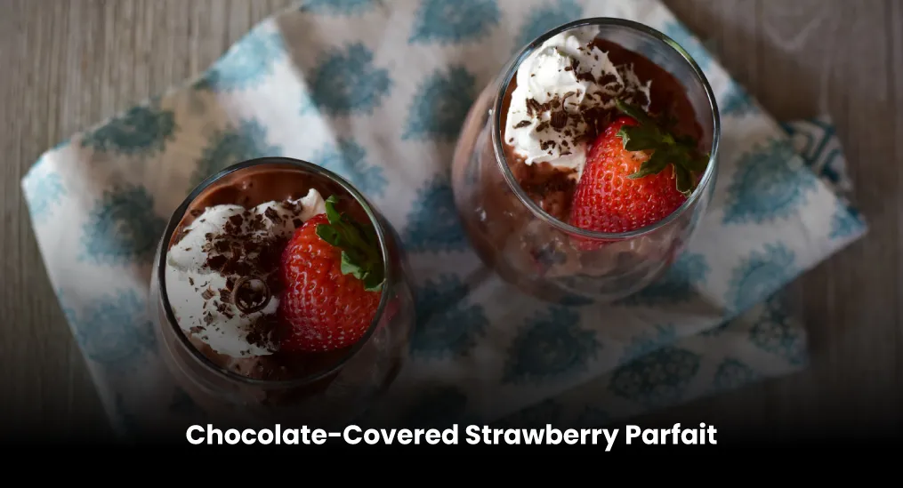 Choco Strawberry Parfait
